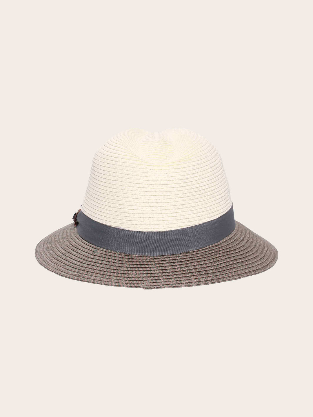 Zweifarbiger bugatti Sommer-Fedora mit Hutband