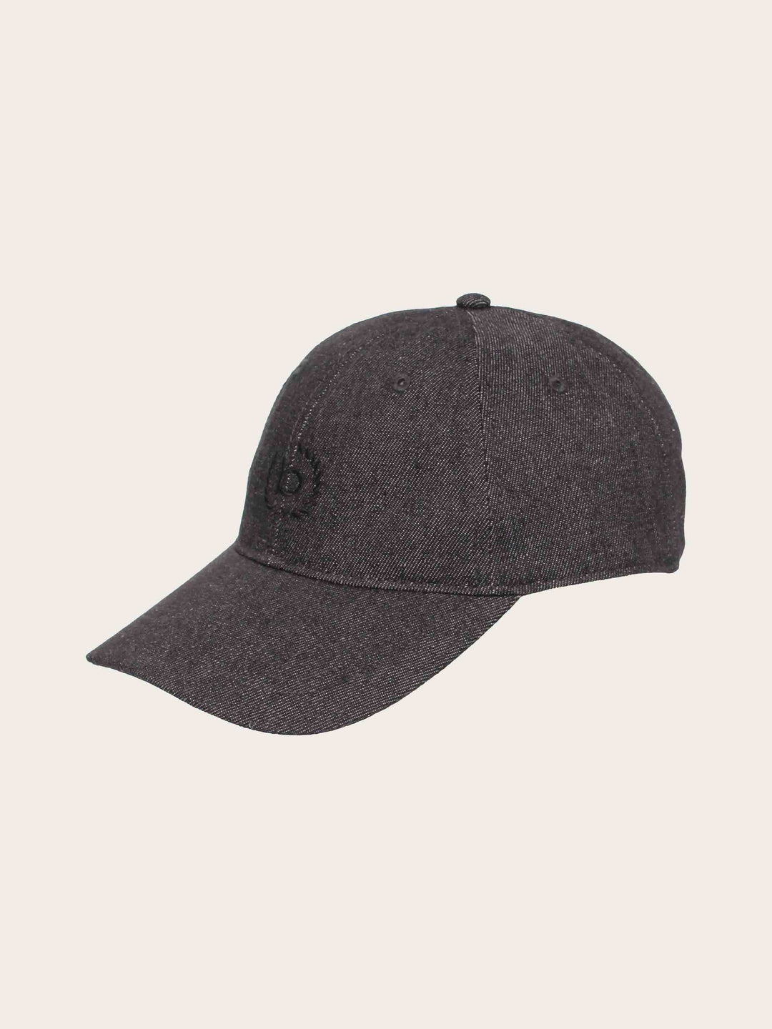 Einfarbige Baseballkappe im Jeans-Look mit gesticktem bugatti-Logo