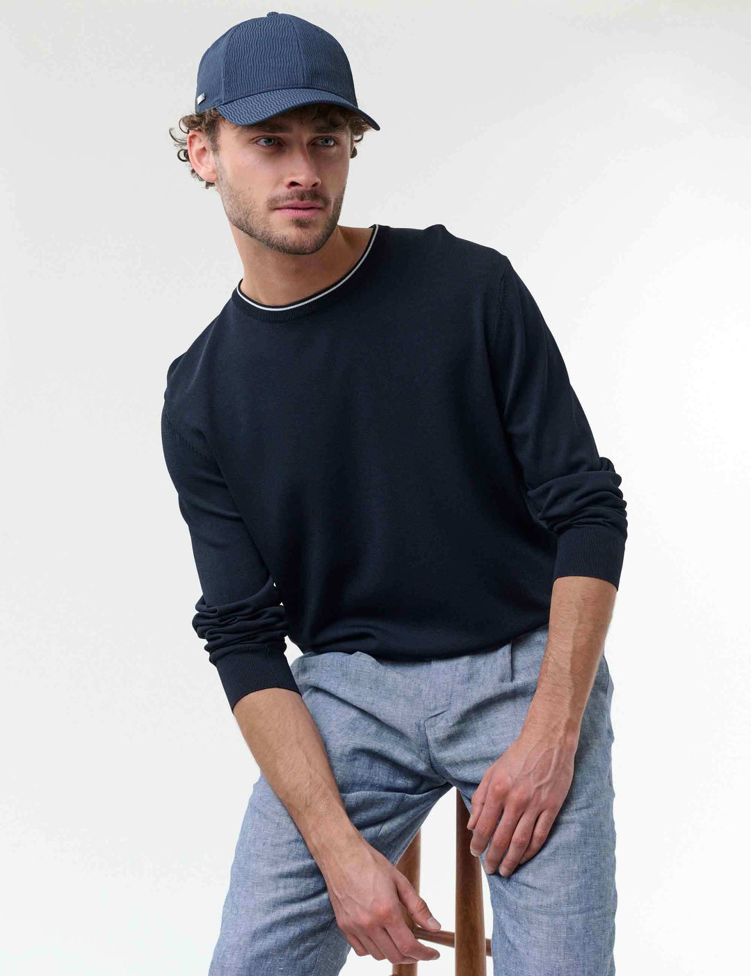 Bugatti Basecap mit Wellen-Design