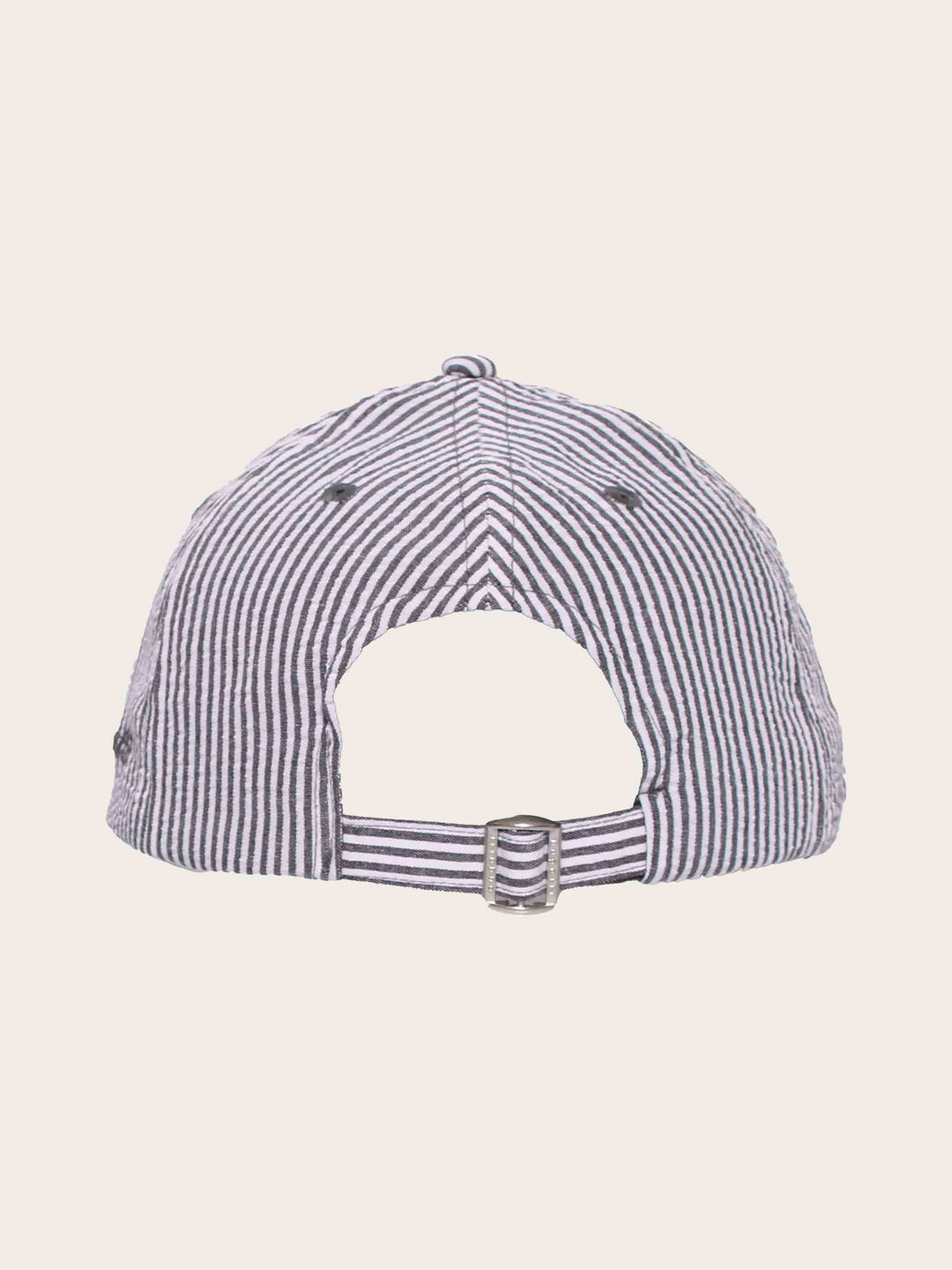 Gestreifte bugatti Basecap mit Seersucker-Effekt