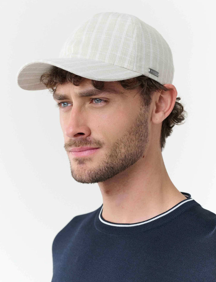 bugatti Basecap mit Nadelstreifen-Design