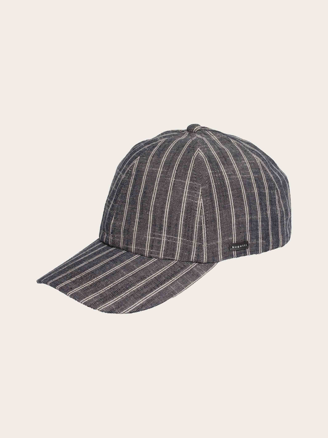 Bugatti Basecap mit Nadelstreifen-Design