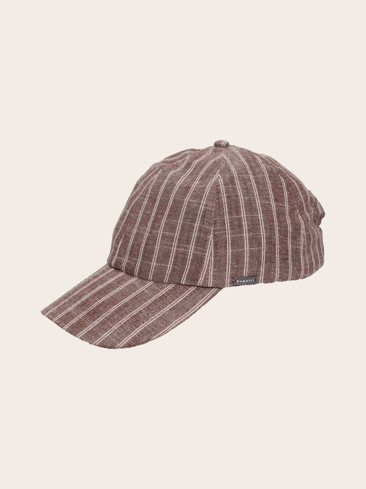 bugatti Basecap mit Nadelstreifen-Design