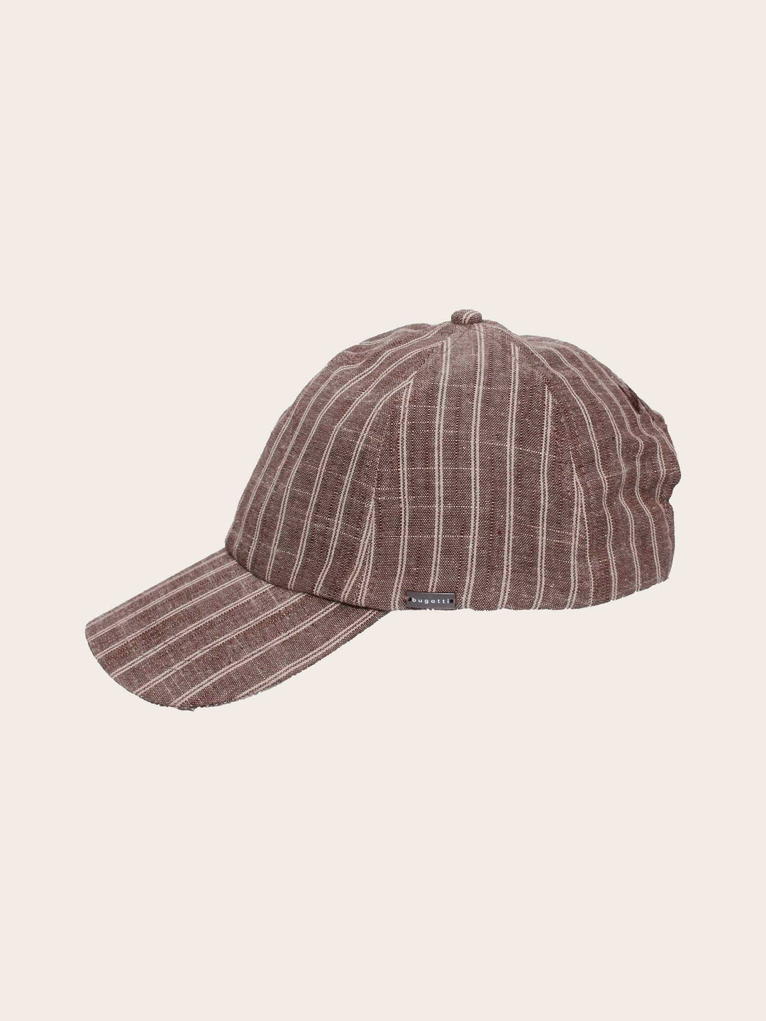 Bugatti Basecap mit Nadelstreifen-Design