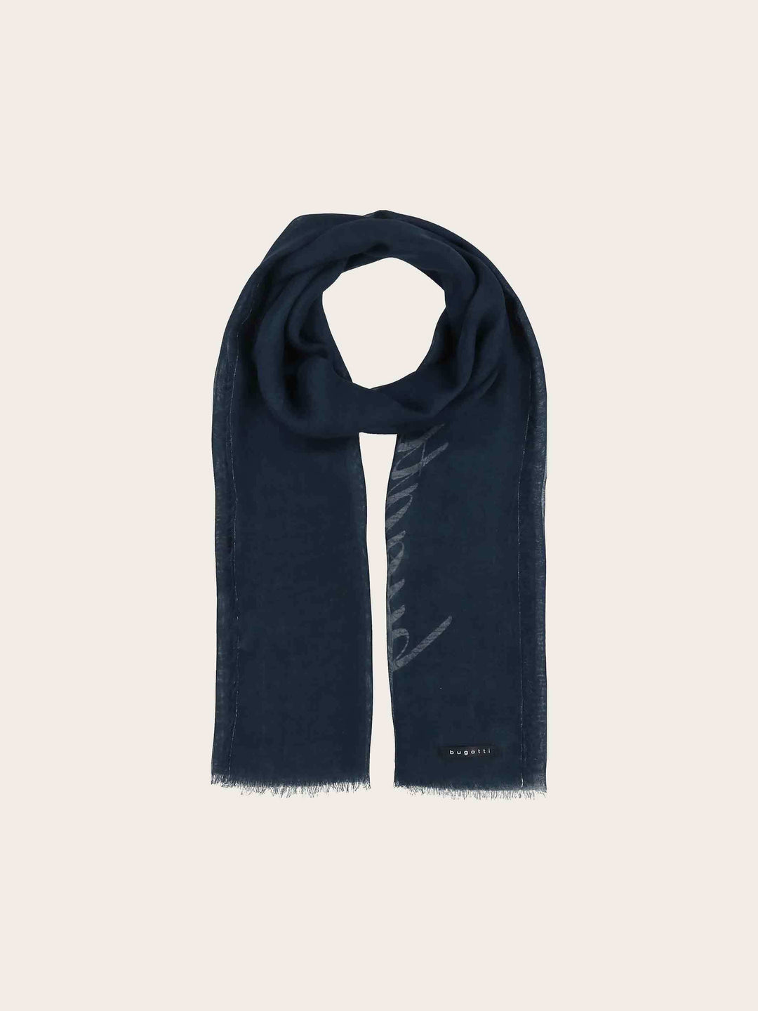 Einfarbiger bugatti Schal aus reinem Modal