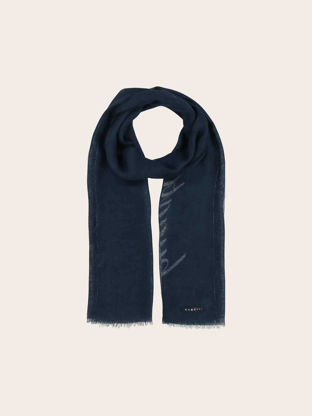 Einfarbiger bugatti Schal aus reinem Modal