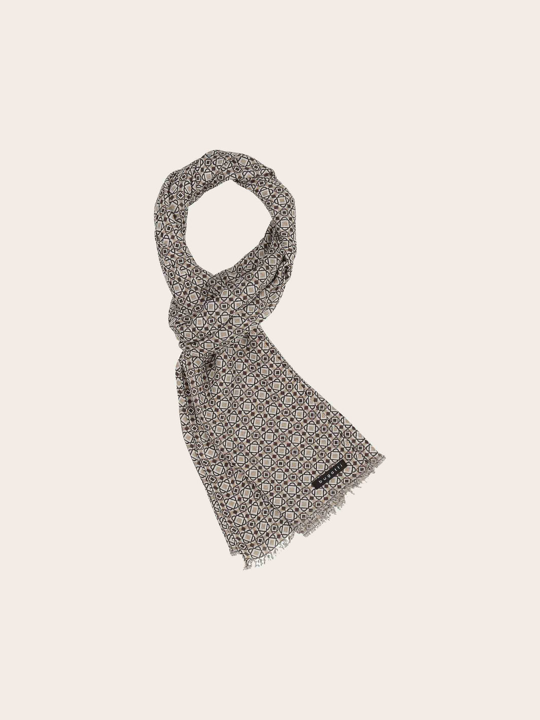 bugatti Schal mit geometrischem Muster