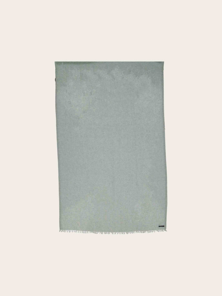 Sportliche bugatti Stola mit Boxkaro in Leinenmischung