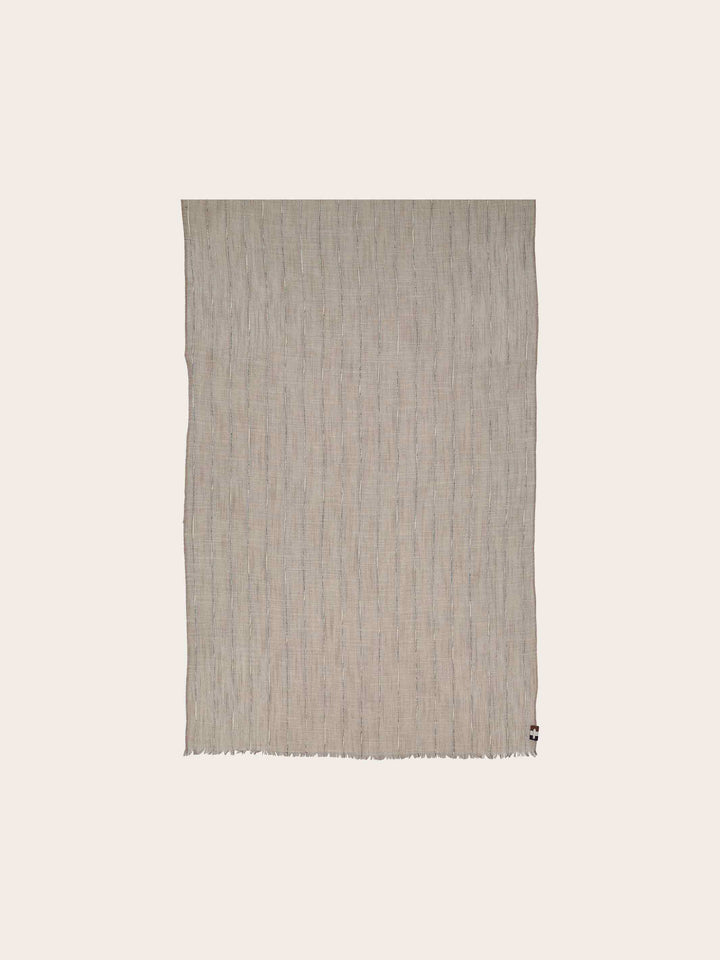 Lässiger bugatti Sommerschal mit Nadelstreifen-Design