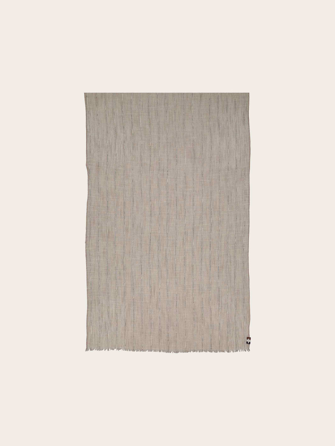 Lässiger bugatti Sommerschal mit Nadelstreifen-Design