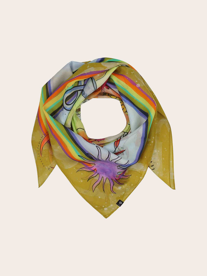 Tuch "Tiere aus aller Welt" - Earth Day Sonderedition