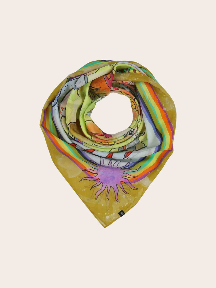 Tuch "Tiere aus aller Welt" - Earth Day Sonderedition