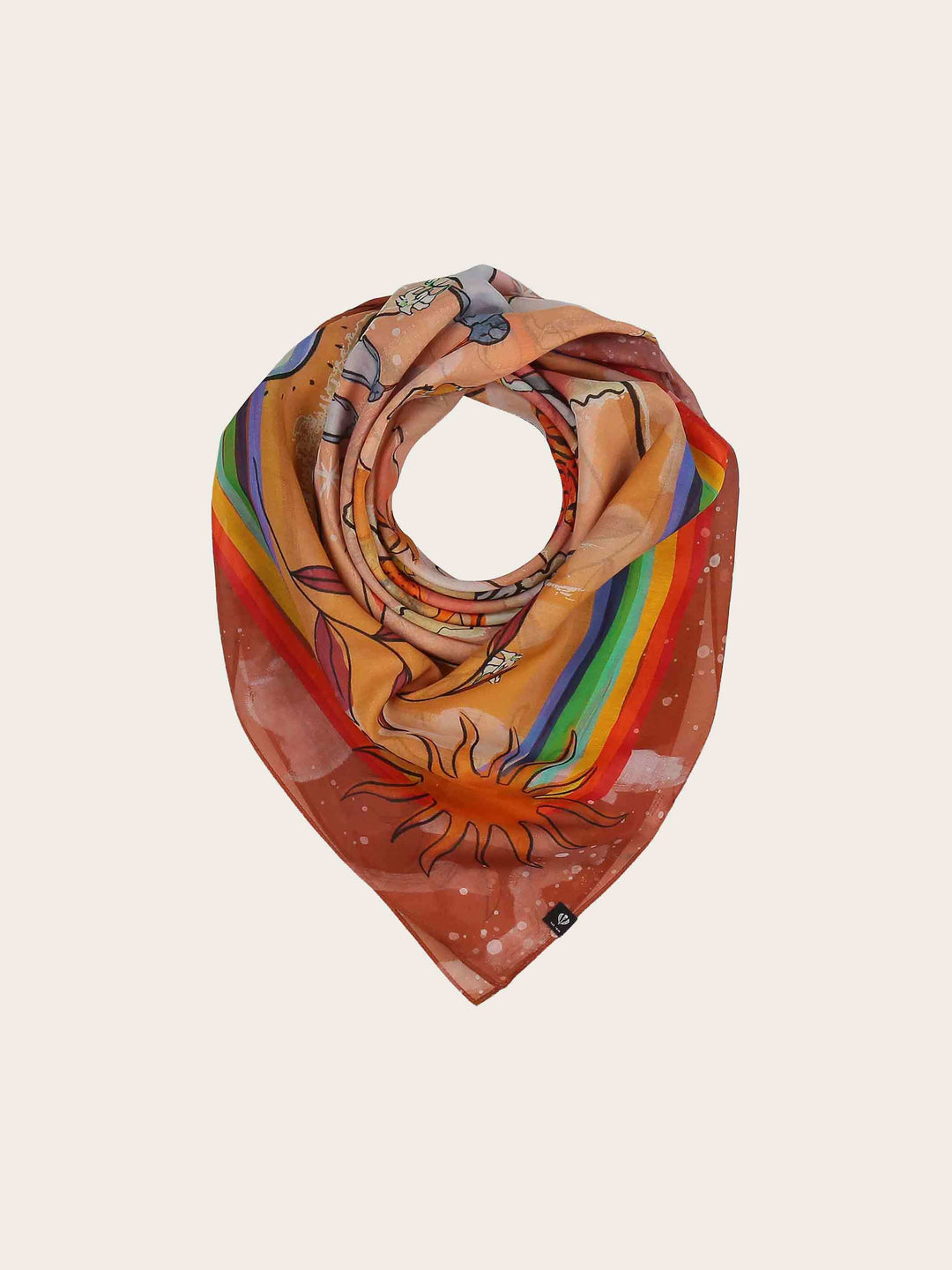 Tuch "Tiere aus aller Welt" - Earth Day Sonderedition