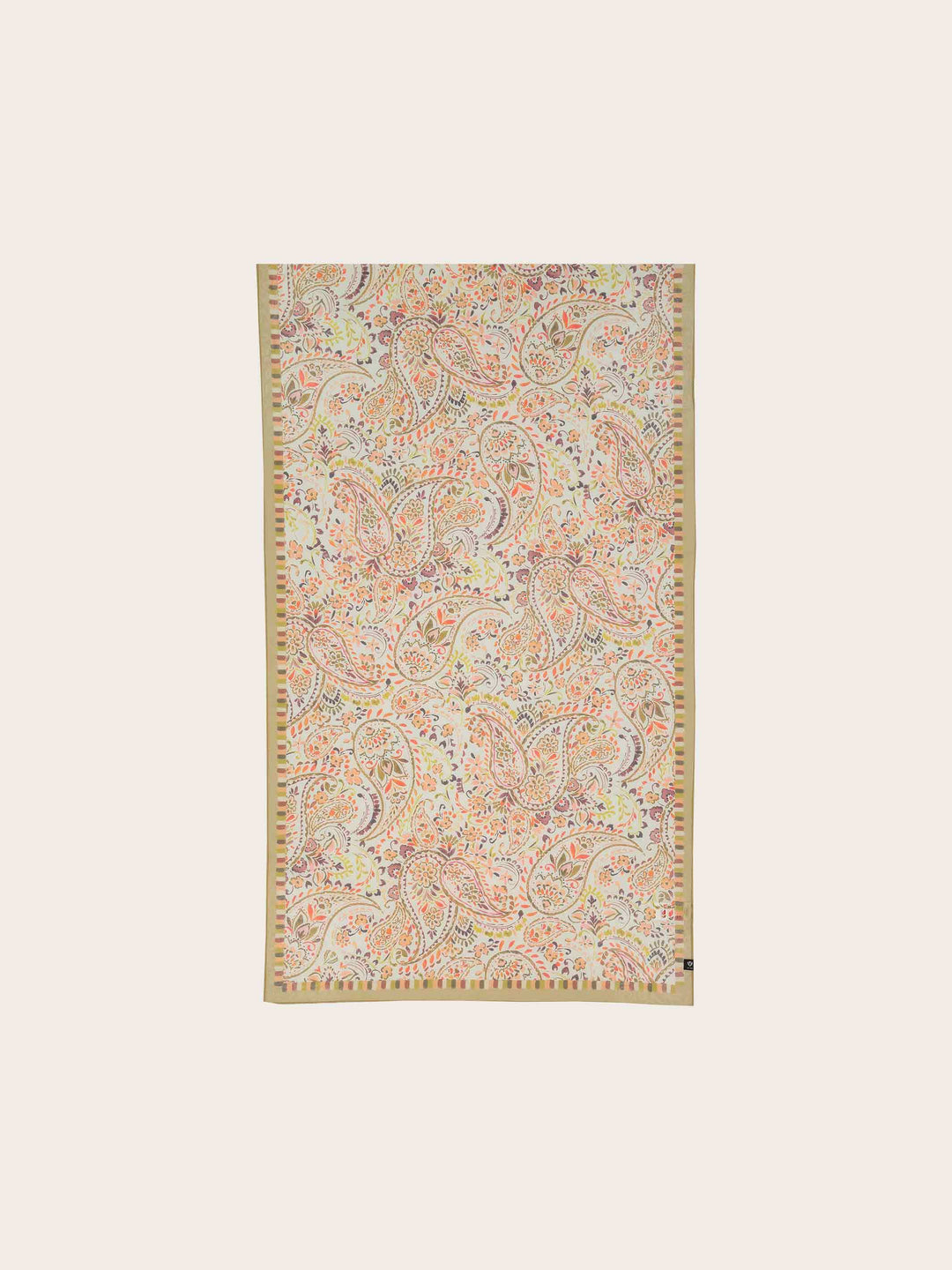 Schal mit romantischem Paisley-Design in Seidenmischung