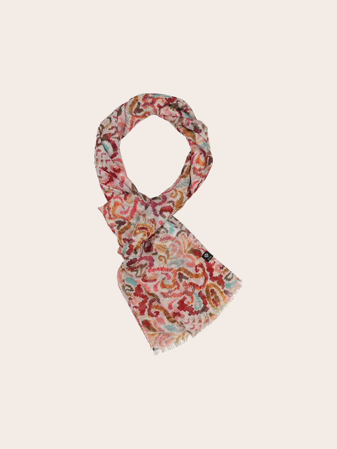 Sustainability Edition - Schal mit abstrahiertem Paisley-Muster