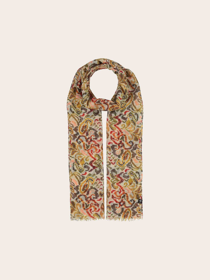 Schal mit abstrahiertem Paisley-Muster