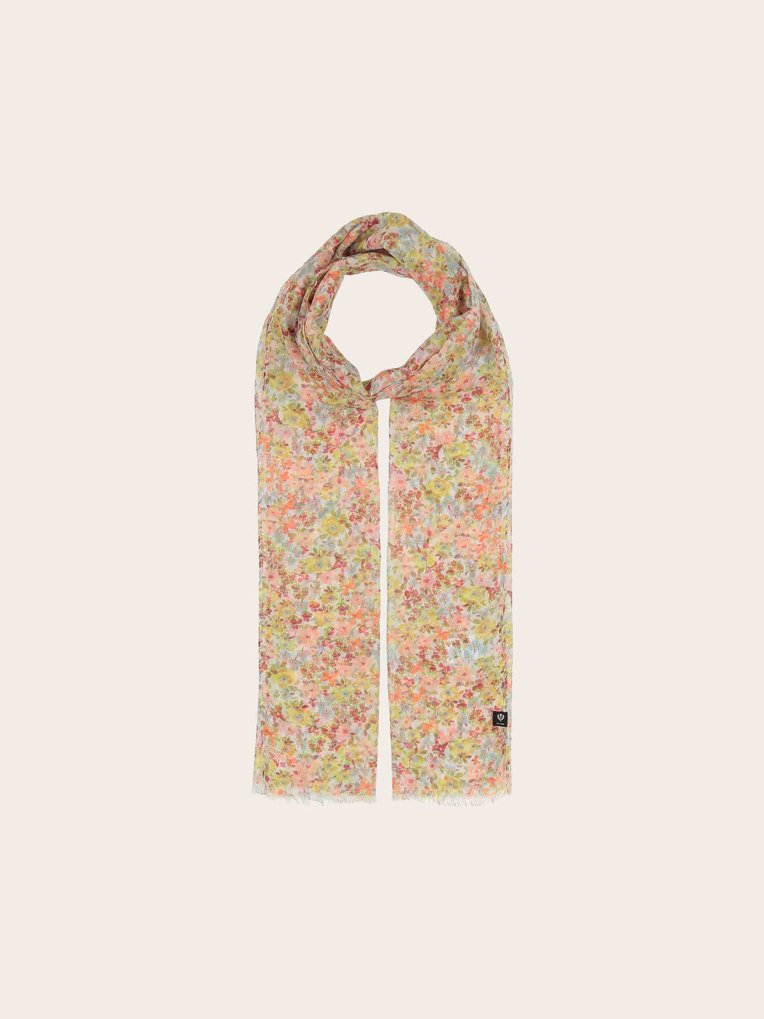 Schal mit Millefleur-Design