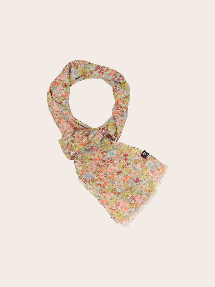 Schal mit Millefleur-Design