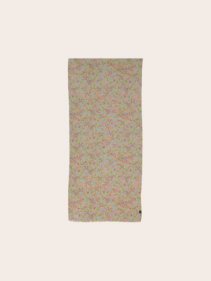 Schal mit Millefleur-Design