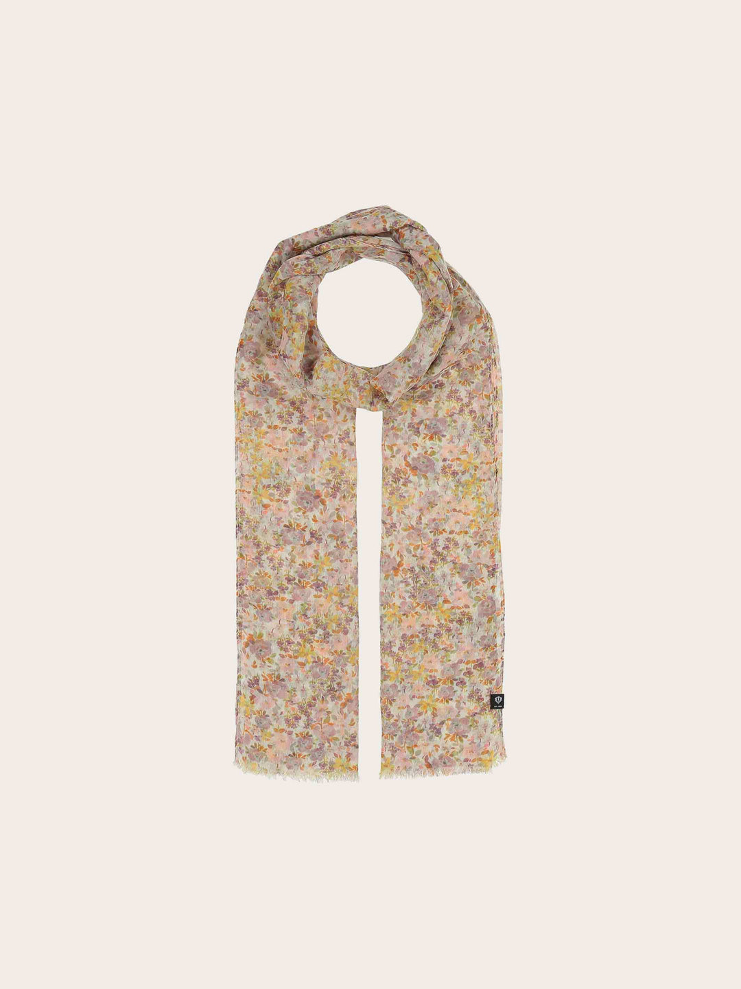 Schal mit Millefleur-Design