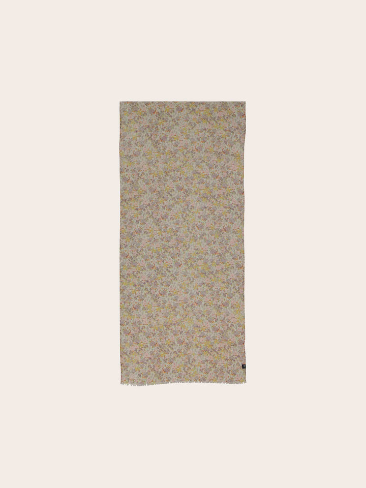Schal mit Millefleur-Design