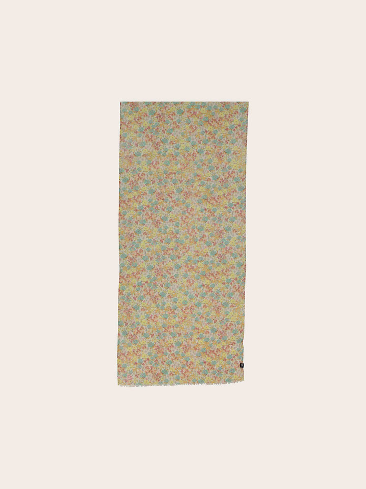Sustainability Edition - Schal mit Millefleur-Design