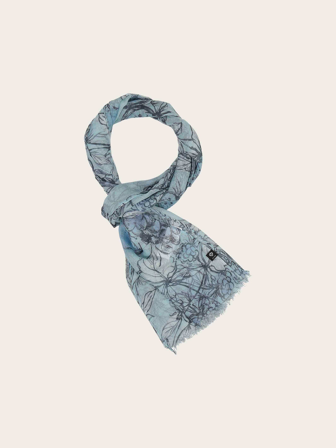 Sustainability Edition - Schal mit handgezeichnetem Früchte-Design