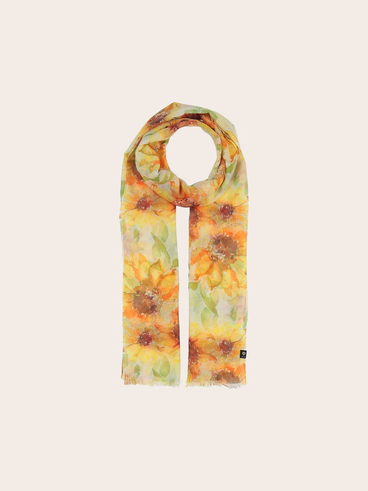 Sustainability Edition - Stola mit Sonnenblumen-Design