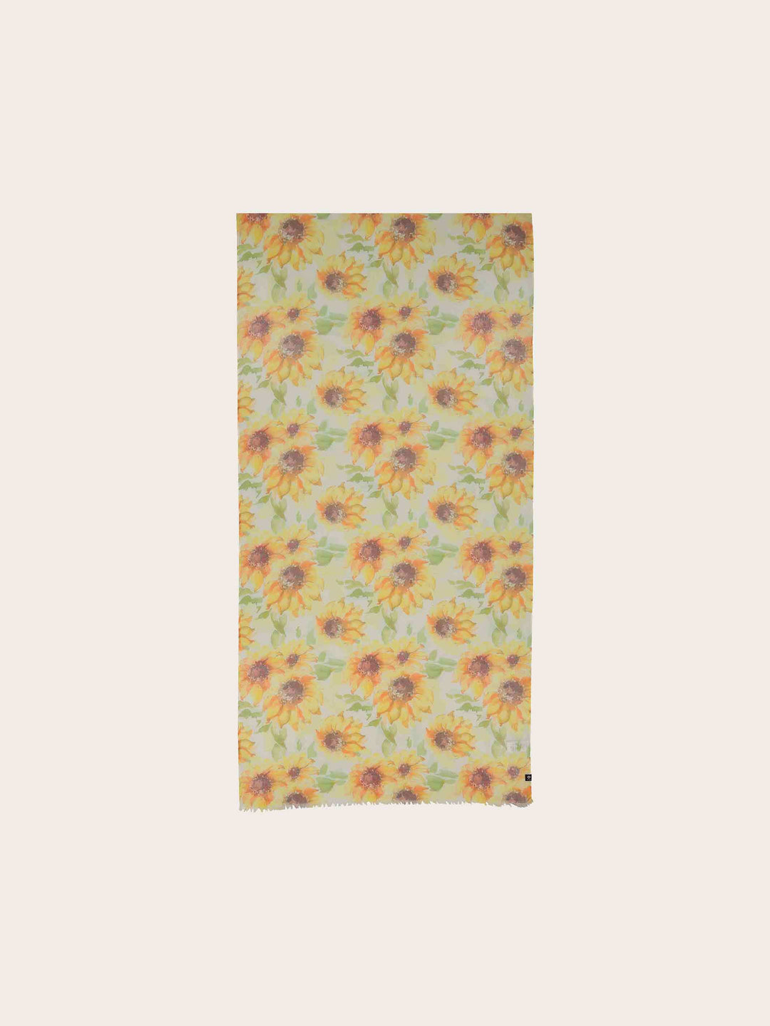 Stola mit Sonnenblumen-Design