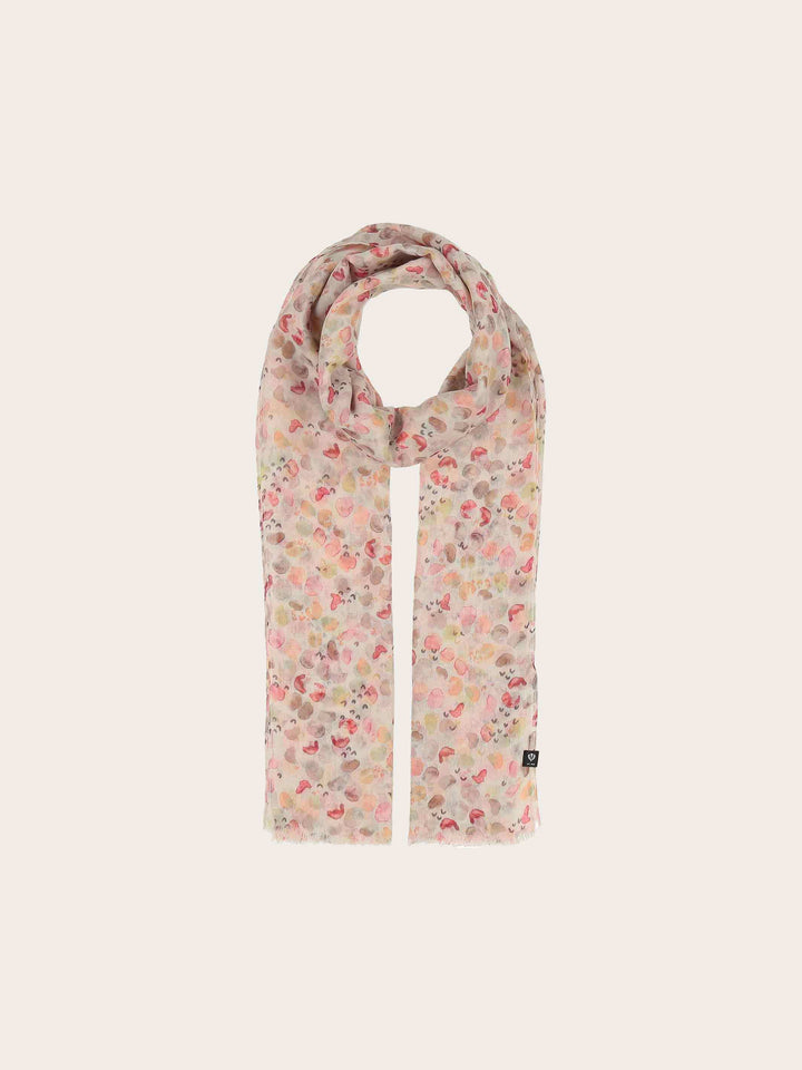 Sustainability Edition - Stola mit Wasserfarben-Punkten