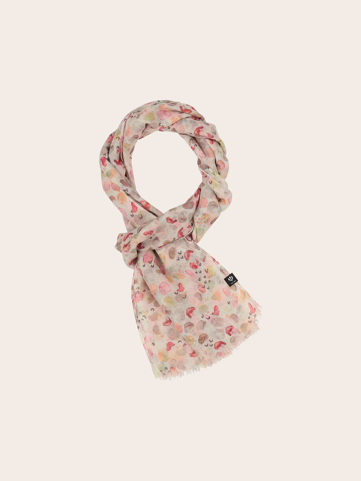 Sustainability Edition - Stola mit Wasserfarben-Punkten