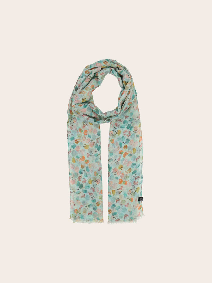 Sustainability Edition - Stola mit Wasserfarben-Punkten