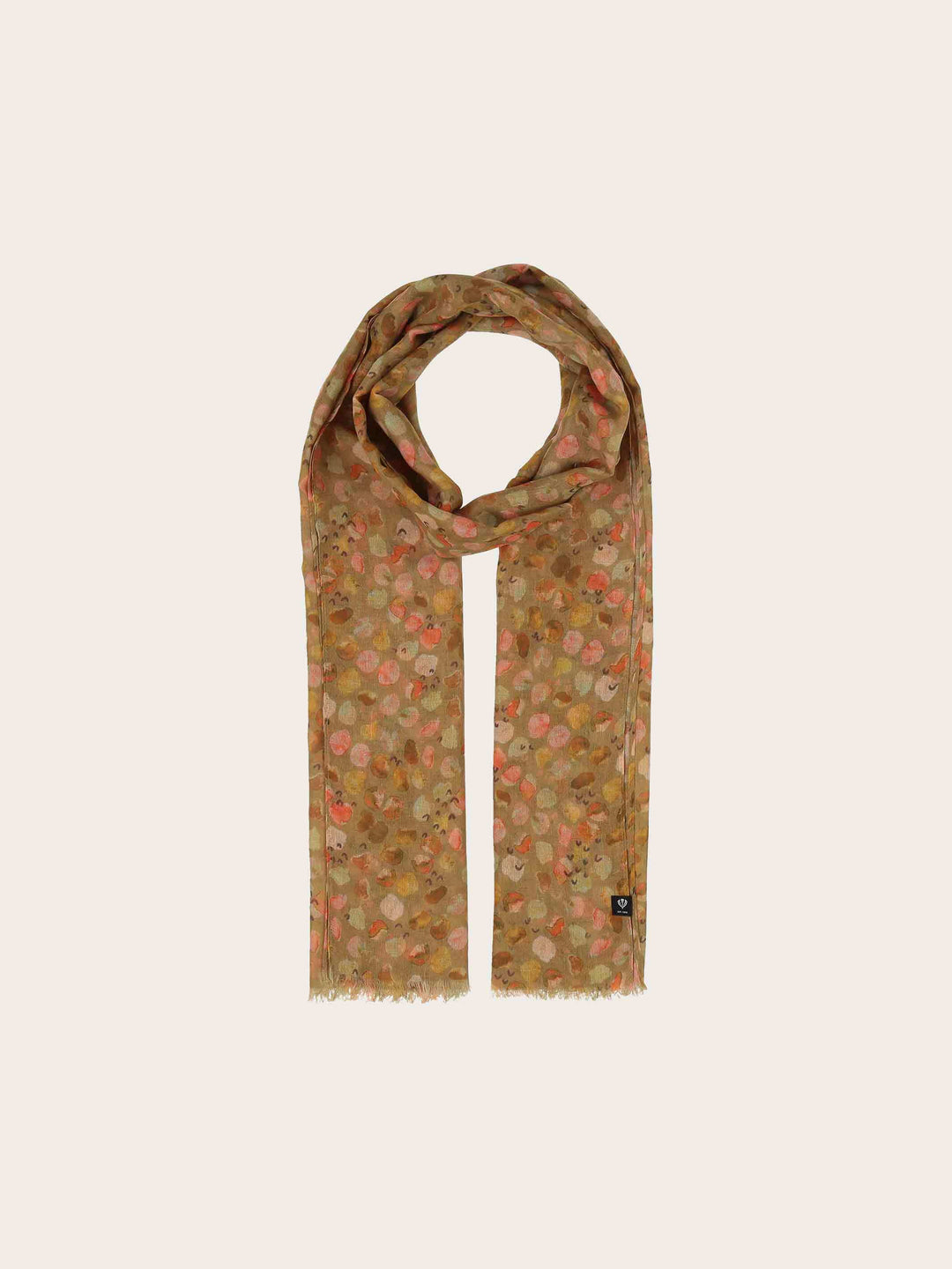 Sustainability Edition - Stola mit Wasserfarben-Punkten