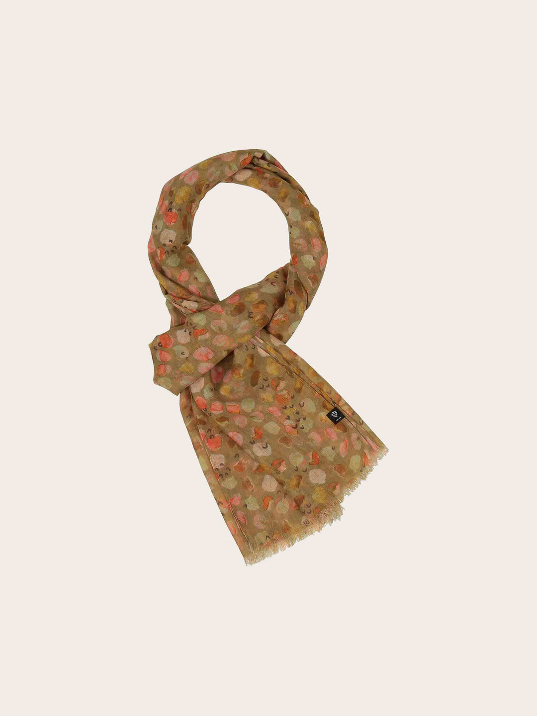 Sustainability Edition - Stola mit Wasserfarben-Punkten