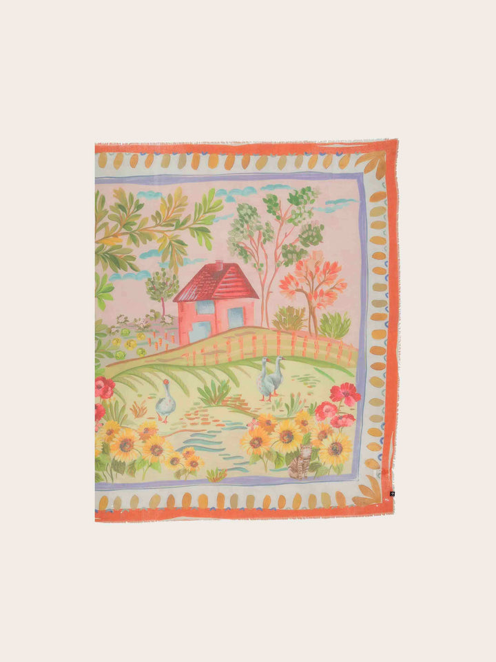 Sustainability Edition - Tuch mit Landhaus-Idylle