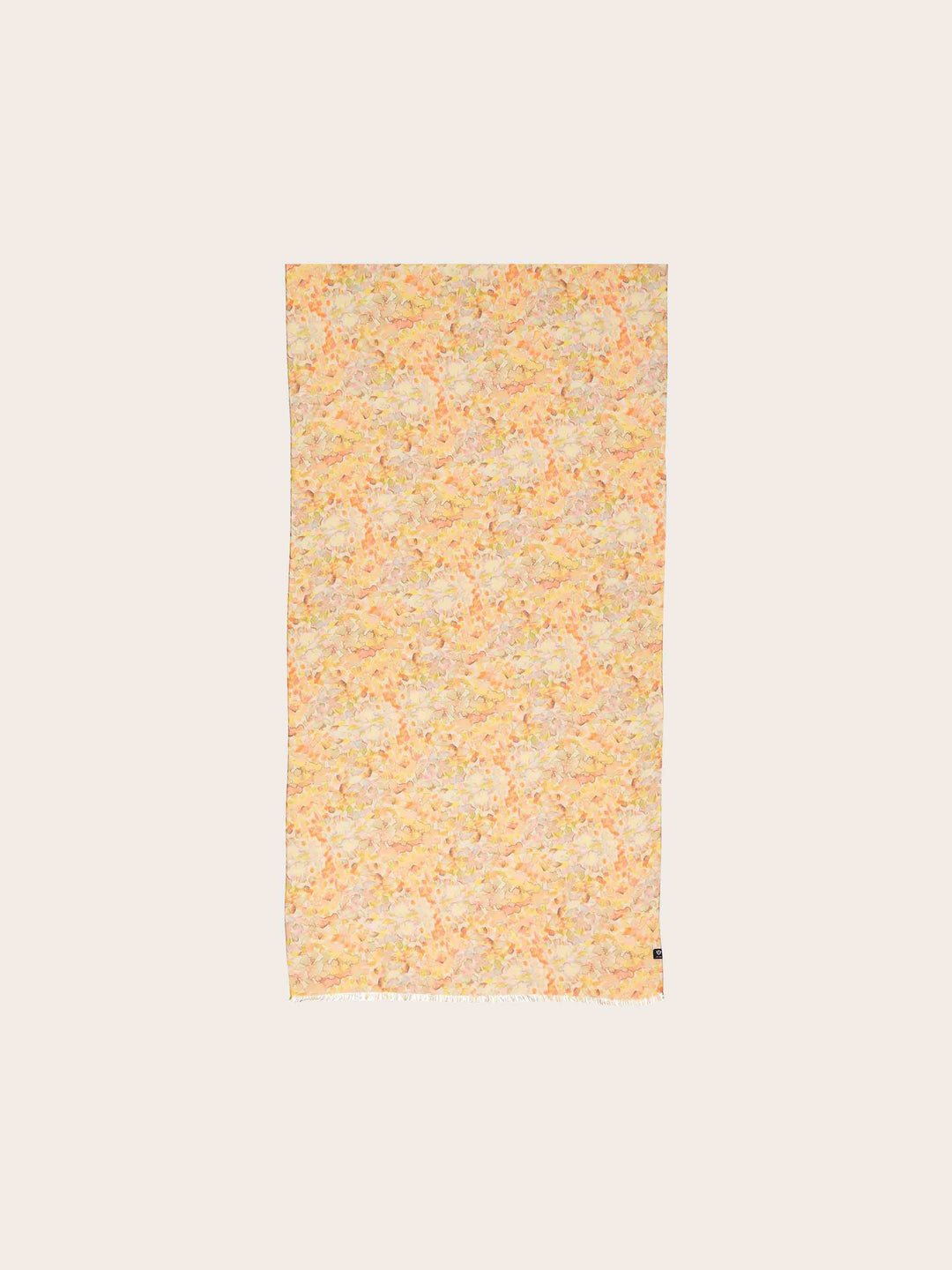 Schal mit Blüten im Aquarell-Design