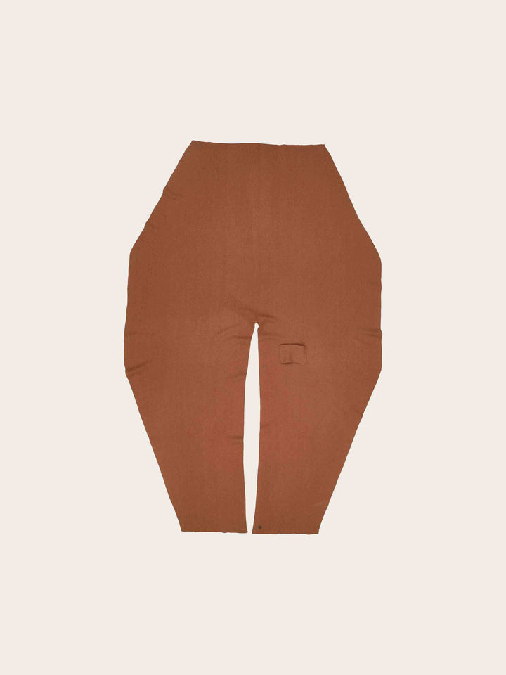 Einfarbiger Poncho mit Schlaufe zum Fixieren