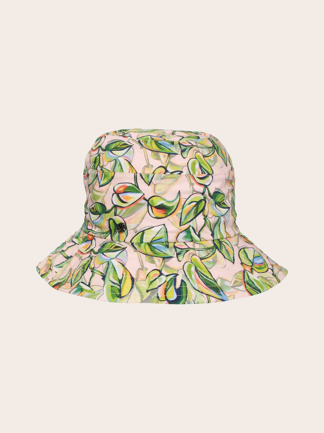 Loevenich Bucket Hat mit buntem Blätter-Print aus Baumwolle