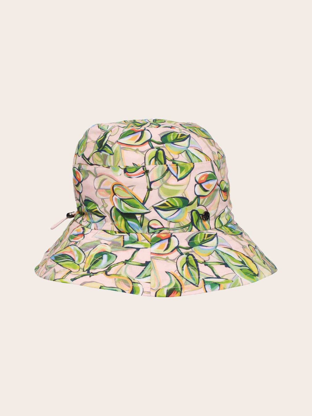 Loevenich Bucket Hat mit buntem Blätter-Print aus Baumwolle