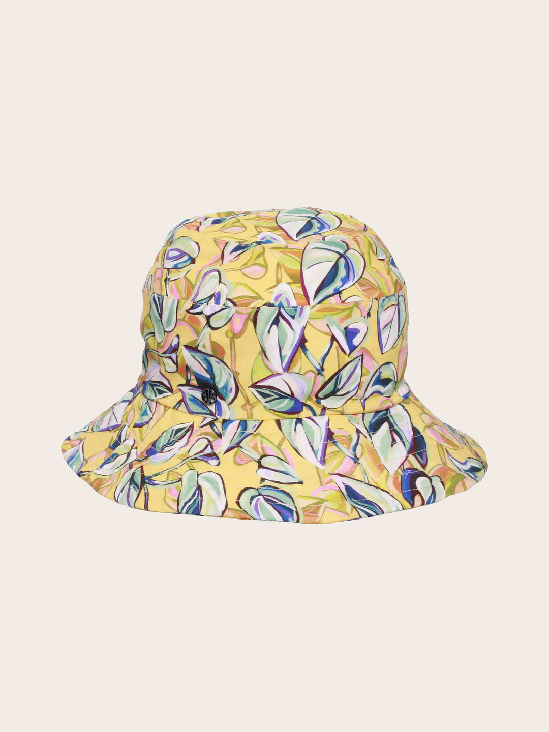 Loevenich Bucket Hat mit buntem Blätter-Print aus Baumwolle