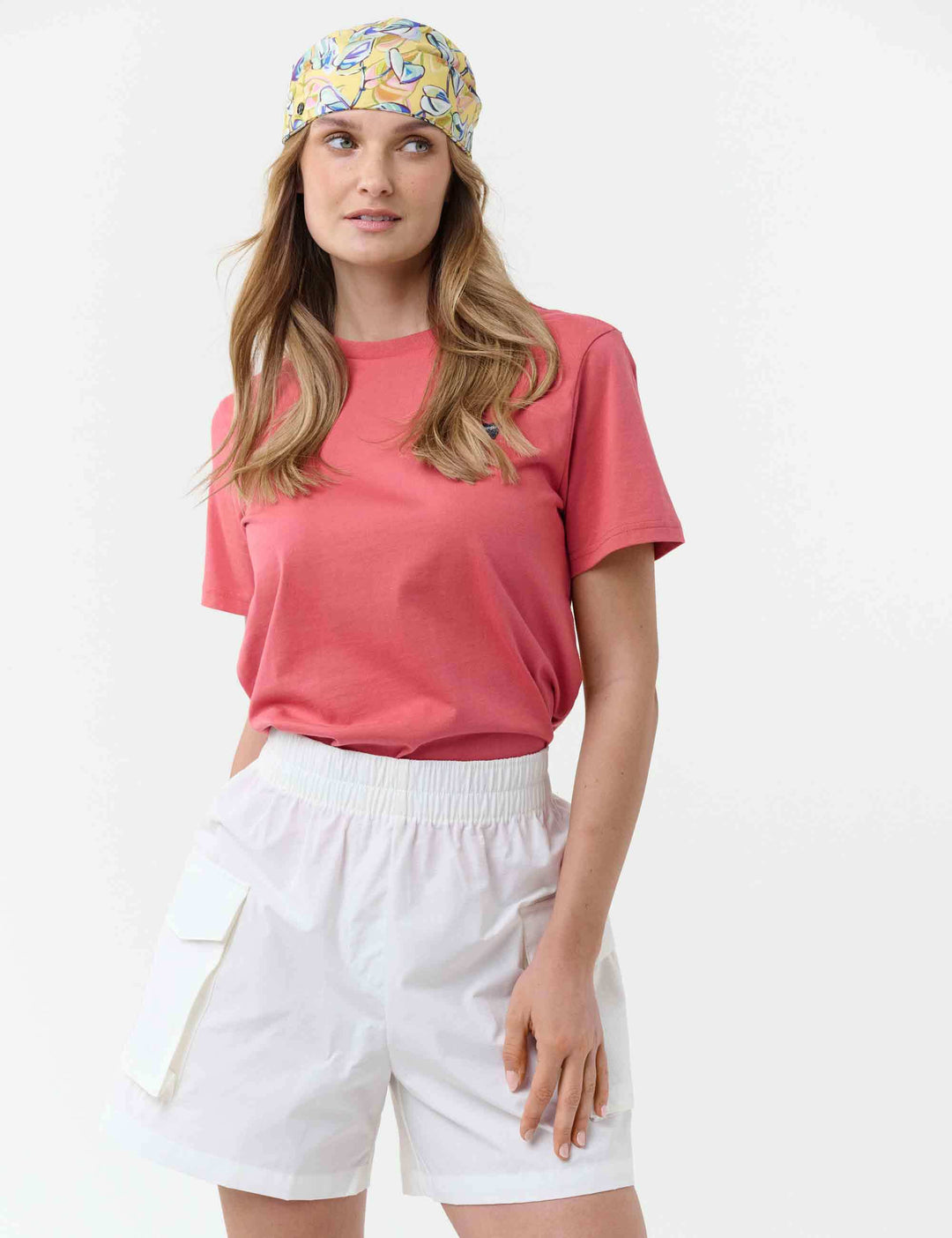 Loevenich Bandana zum Binden mit buntem Blätter-Print