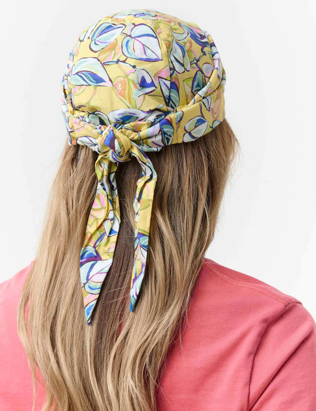 Loevenich Bandana zum Binden mit buntem Blätter-Print