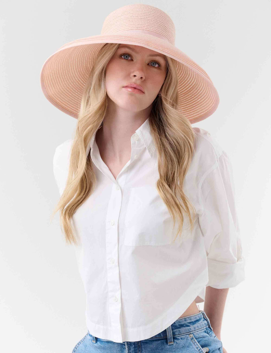 Eleganter Loevenich Sonnenhut mit breiter Krempe