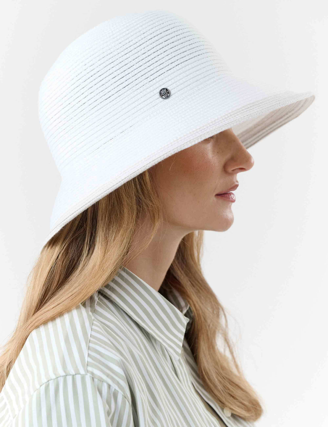 Kleiner Loevenich Glockenhut mit farblich abgesetzter Krempe