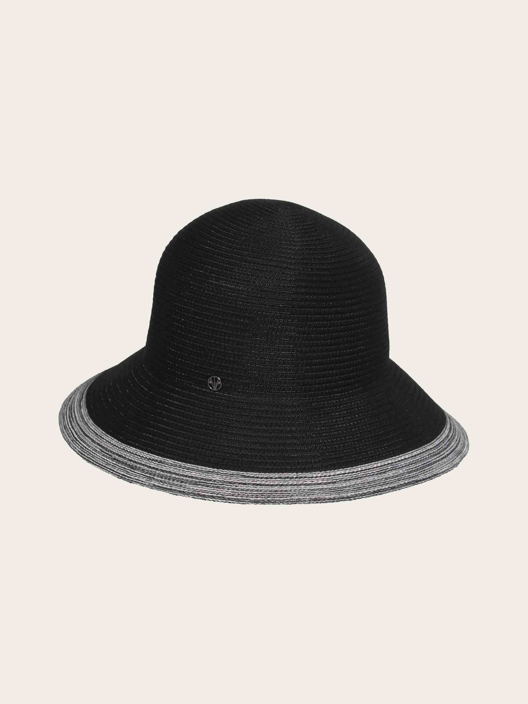 Kleiner Loevenich Glockenhut mit farblich abgesetzter Krempe