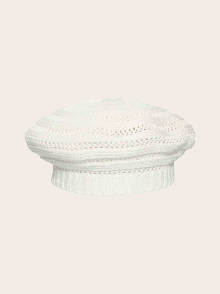 Loevenich Béret mit süßem Loch-Muster