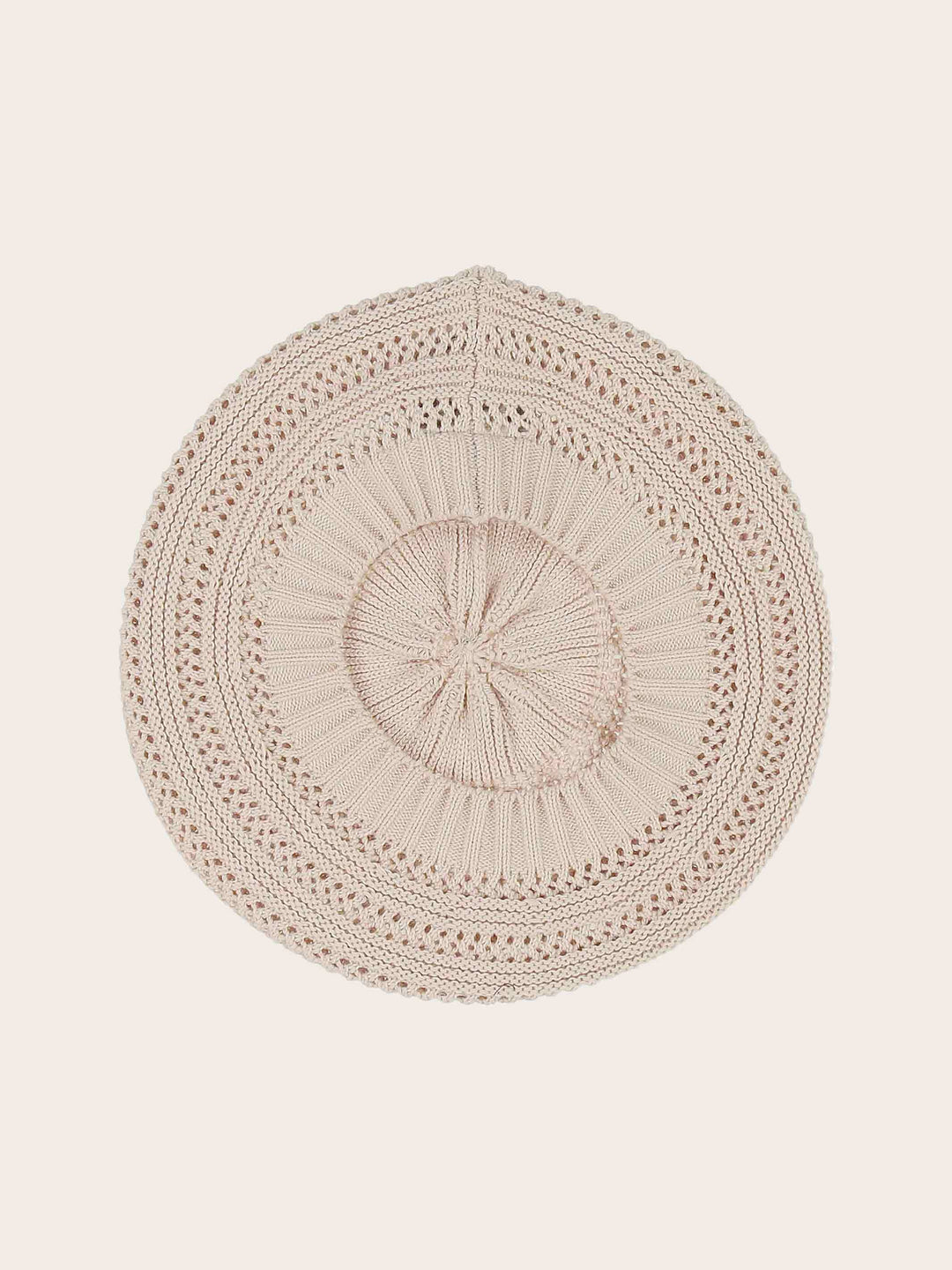 Loevenich Béret mit süßem Loch-Muster