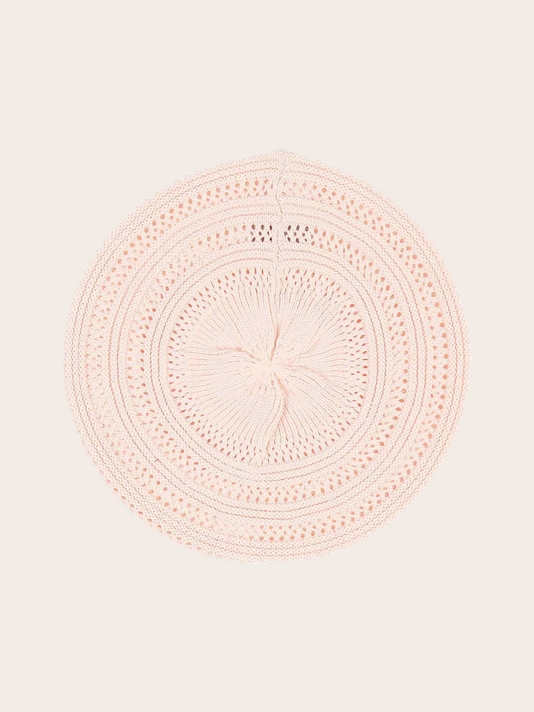 Loevenich Béret mit süßem Loch-Muster