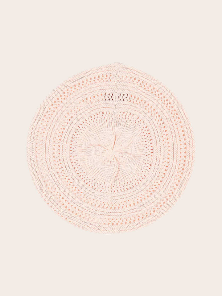 Loevenich Béret mit süßem Loch-Muster