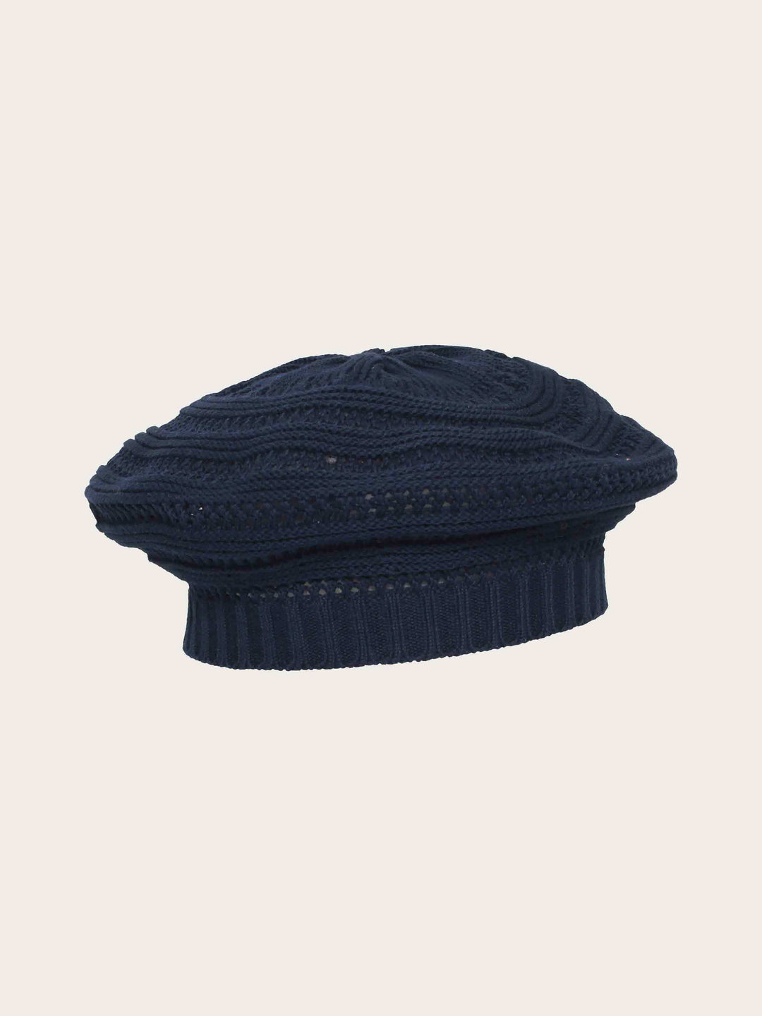 Loevenich Béret mit süßem Loch-Muster